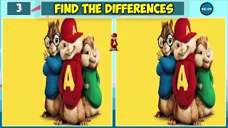 ⚡️99% can't find differences! | Find 3 Differences between two pictures. 【Spot the difference】