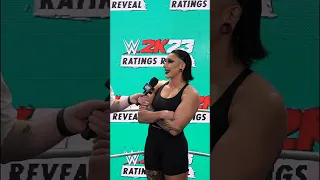 Did Rhea Ripley & Dominik Mysterio guess The Judgment Day's #WWE2K23 ratings correctly? #shorts