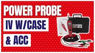 Power Probe IV w/Case & Acc - Red (PP401AS)