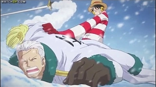 Luffy Vs. Smoker & Tashigi! - One Piece 596 Eng Sub HD