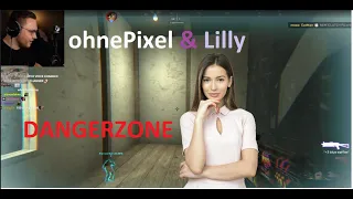 ohnePixel playing danger zone with Lilly.