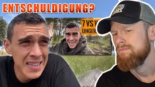 Mattin entschuldigt sich für den 7 vs. Wild Ausraster? | Fritz Meinecke