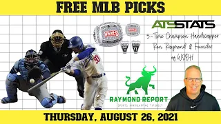 Free MLB Picks 8-26-21 -  Baseball Computer Picks