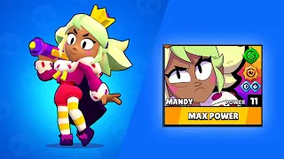 Mandy New Brawler + Brawl Pass Season 16 + New Skins | Gameplay | Mandy Upgrade to Max Power