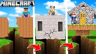 MINECRAFT - TRZĘSIENIE ZIEMI OD NOOB DO PRO! | Vito vs Bella vs Noob