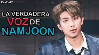 Esta es la VERDADERA VOZ de NAMJOON | ¿ARMY se Desepcionan?