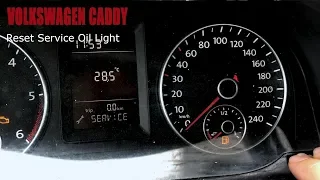 Volkswagen Caddy - Reset Service Light