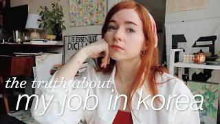 my job in korea (i quit) 🚩🚩🚩 what really happened at my non-teaching job in seoul