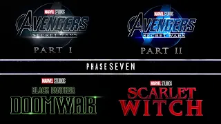 Marvel NEW Multiverse PHASE 7?! Scarlet Witch Film, Doom Black Panther 3, Avengers Secret Wars