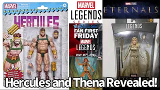 Marvel Legends Retro Classic Hercules Revealed and Up for Preorder Plus Eternals Thena Leaked!