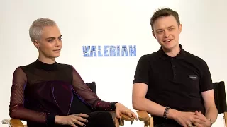 Dane DeHaan & Cara Delevingne Talk Sci-Fi Epic VALERIAN