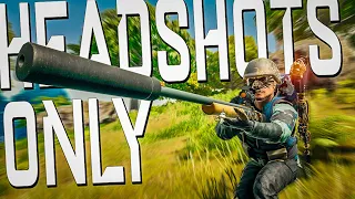 ONLY HEADSHOTS - Red Dot Sniping? - PUBG