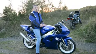 Обзор на Yamaha R1 не очень дружелюбный зверёк.