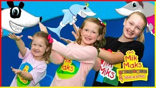 Baby Shark | Nursery Rhymes Sing-a-long with The Mik Maks | Music for Children