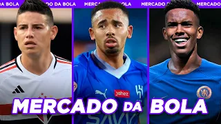 GABRIEL JESUS NA ARÁBIA SAUDITA│CHELSEA VAI COM TUDO POR ESTEVÃO e+ - Mercado da Bola 2024