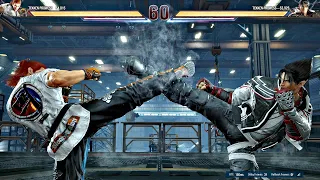 TEKKEN 8 - Jin Kazama Vs Hwoarang Gameplay & Special Interaction Scene PS5 (Tekken 8 2023)