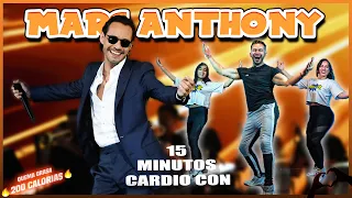 MARC ANTHONY 15 Minutos Bailando Exitos ⭐ QUEMA GRASA RAPIDO ⭐ Cardio Dance Workout