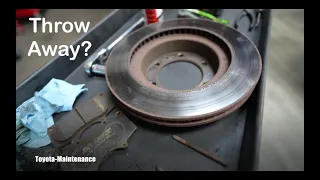 Brake Job : Resurface Rotors or Replace?