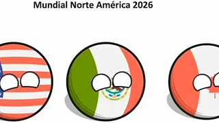 Predicción mundial Norte América 2026 Countryballs