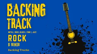 Rock Backing Track in B Minor / D major