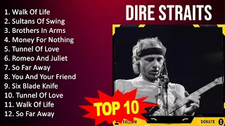 D i r e S t r a i t s 2023 MIX - Top 10 Best Songs - Greatest Hits - Full Album