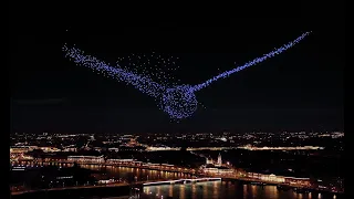 World record - 2198 drones in the sky! Мировой рекорд - 2198 дронов в небе!