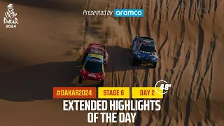 Extended highlights of Stage 6 pt2 presented by Aramco - #Dakar2024