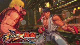 Street Fighter X Tekken (PC) Ryu & Ken Gameplay Walkthrough - Story & Ending [4K 60FPS]