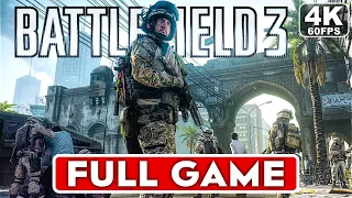 BATTLEFIELD 3 Gameplay Walkthrough Part 1 FULL GAME [4K 60FPS PC RTX 3090] - No Commentary