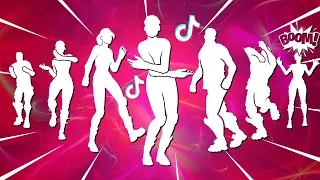 Top 30 Copyrighted Fortnite Dances & Emotes! (To The Beat, Dancin' Domino, Rollie)