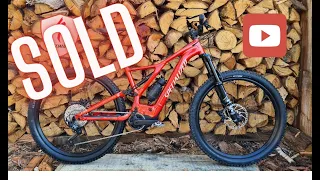 I sold my Turbo Levo e-bike