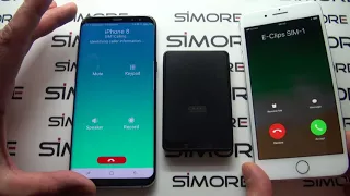 Galaxy S8 Plus - Bluetooth Triple/Dual SIM adapter Android with 3 numbers active at the same time