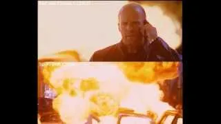 Fast & Furious  Han's Death Comparison (Dokyo Drift / Fast & Furious 6)