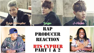 Rap Producer REACTS to BTS Cypher 1&2 For the FIRST TIME