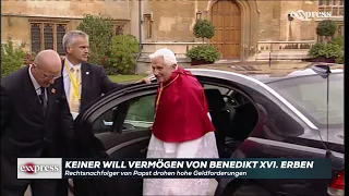 Verstorbener Papst: Keiner will das Vermögen von Benedikt XVI. erben