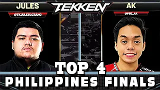 Tekken 7 - Philippines & East Asia Finals TOP 4 feat. Jules, AK, Maru, RGN