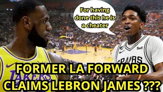 😱 Former LA forward claims LeBron James???