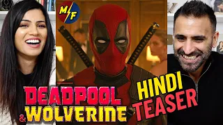 DEADPOOL & WOLVERINE - HINDI Teaser Trailer Reaction!! | Ryan Reynolds, Hugh Jackman