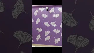 wall stencil design | #ytshorts #shorts #mmdshadab