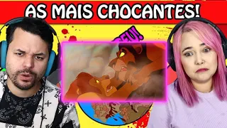 🔴 Pra Crianças? As M0rtes mais FEIAS em Desenhos Animados! A DISNEY ME TRAUMATIZOU! ‹ REACT ›