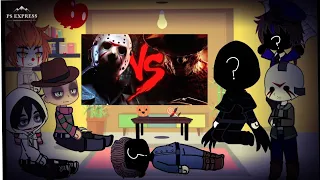 assasinos react rap jason vs freddy Krueger especial de 800 incritos atrasando