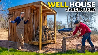 DIY Water Well House & Garden Shed Combo / Homestead / Tiny House