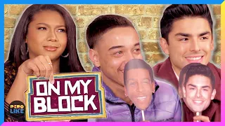 The Cast of On My Block Plays "Who Said it?"