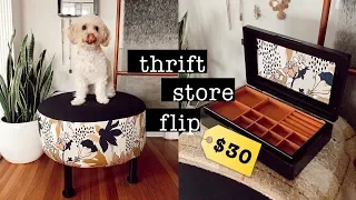 DIY Thrift Store Decor $30 Budget // THRIFT FLIP  | XO, MaCenna