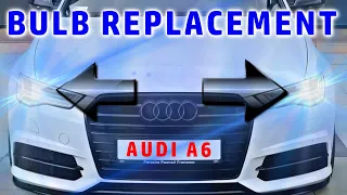 Audi a6 c7 Headlight Bulb Replacement