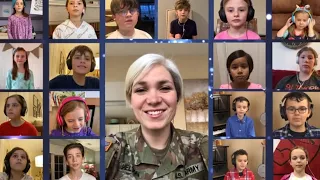 US Soldier, group of kids crush virtual rendition of Do-Re-Mi' from the 'Sound of Music'