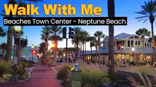 Neptune Beach Beaches Town Center Walkthrough with Lofi Music