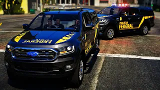 OPERAÇÃO DA POLIÍCIA FEDERAL PRENDE LADRÃO DE CARROS IMPORTADOS | GTA 5 POLICIAL💀(LSPDFR)