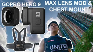 GoPro Hero 9 Max Lens Mod & Chest Mount | Demonstration & Sample Footage