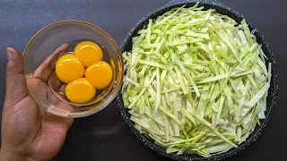 Just Add Eggs With Cabbage Its So Delicious/ Simple Breakfast Recipe/ Healthy Cheap & Tasty Snacks